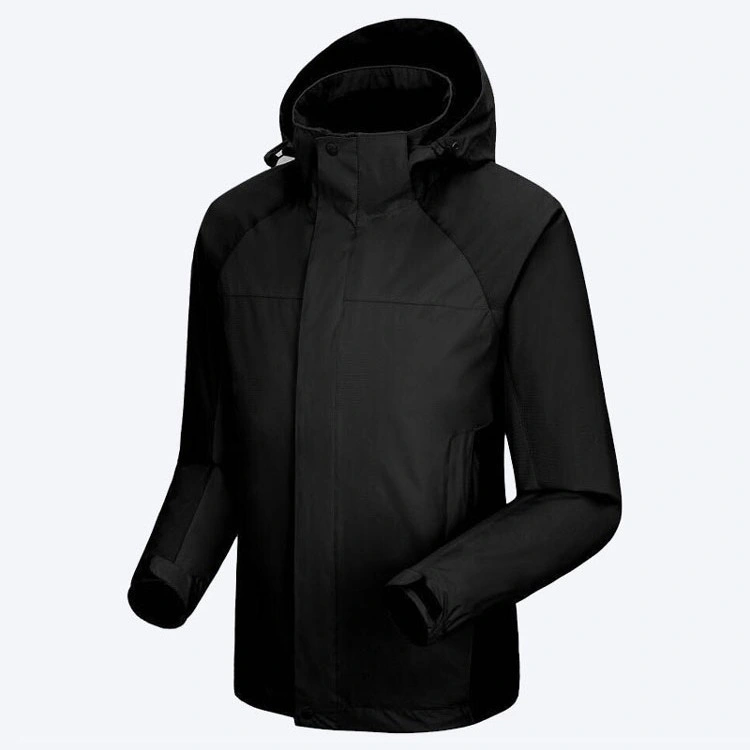 Waterproof Windproof Breathable Rain Warmest Hiking Jacket Men′s Outerwear