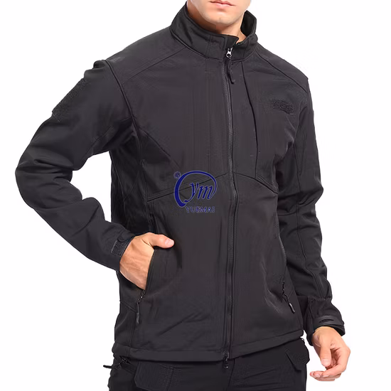 OEM 새로운 패션 남자 양털 야외 전술 후드 Softshell 재킷