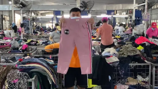 America Used Clothes 중고 의류 브랜드 의류 여성용 스웨터 드레스